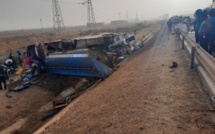 Diamniadio : une collision entre un bus et un camion-citerne fait trois morts et une trentaine de bléssés