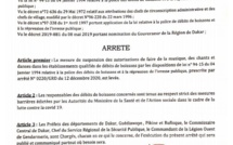 URGENT- Levée de la mesure de  suspension des autorisations de faire de la musique ...(ARRÊTÉ)
