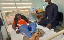 Ousmane Sonko au chevet des victimes des fameuses émeutes (images)
