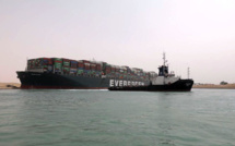 Canal de Suez : le porte-conteneurs "Ever Given" remis à flot, le trafic reprend