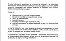908 détenus gaciés...