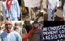 Mbour : Marche des travailleurs de Ikagel après le licenciement de 78 travailleurs. Mbour : Marche des travailleurs de Ikagel après le licenciement de 78 travailleurs.