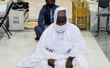 Oumrah 2021 : Cheikh Mouhamadou Mahy Aliou Cissé a prié hier à Médine