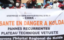 Kolda : La police disperse la marche des travailleurs de l'hôpital à coup de grenades lacrymogènes