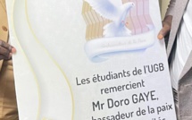 Social / UGB : Un natif de Kaolack reconnu ambassadeur de la paix des Universités.
