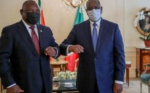Série de rencontres à Paris : Macky Sall a reçu les présidents tunisien et sud-africain