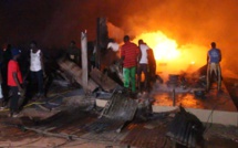 Incendie à Kaolack: Des marchandises ravagées au Marché central