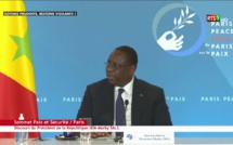 Sommet Paix et Sécurité à Paris- Voici l'intégralité du discours du président de la république SEM Macky SALL (VIDÉO)