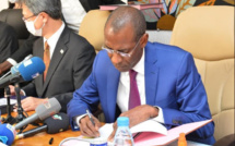 Photos: Signature de l’Echange de Notes pour l’ISSD entre l'Etat du Sénégal et le Japon