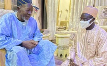 Urgent- Le responsable de l'Apr à Kaolack Mamadou Ndiaye Rahma chez le Khalif de Médina Baye ( images exclusives de dakarposte.com)