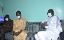 Les condoléances du ministre de la Culture et de la Communication, Abdoulaye Diop à nos confrères de leral.net  (images)