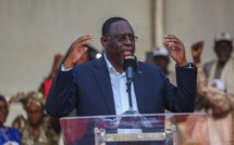 Koumpentoum: Macky Sall accueilli par des brassards blancs