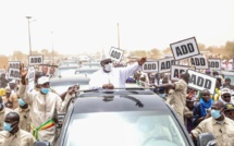 ​Macky chaleureusement reçu à Boké Diallobé dans le département de Podor