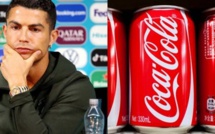 Cristiano Ronaldo fait la promotion de l'eau, Coca-Cola perd 4 milliards de dollars