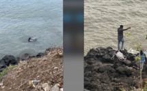 [Photos] Corniche Ouest : Une fille, sans permis, termine sa conduite dans la mer