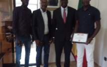 Le Consul du Sénégal à Casablanca, Massamba Sarr, honoré par l'Amicale des Jeunes Ressortissants Sénégalais