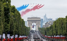La France renoue avec le défilé militaire du 14 Juillet