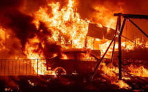 Un gigantesque incendie ravage l'Ouest des États-Unis