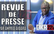 Revue de Presse (Wolof) de Zik Fm du Jeudi 29 Juillet 2021 avec Ahmed Aidara