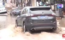 Premières pluies à Dakar : Ouest-Foire déjà sous les eaux.