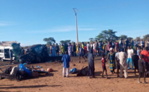 [Photos-Vidéo] Podor : Une collision entre un minicar et un Ndiaga Ndiaye fait 11 morts