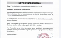 La vaccination contre la COVID-19 est désormais indiquée chez les femmes enceintes- Voici la note d'information !