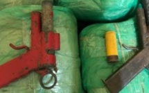 Diourbel : 55 kg de cannabis et des armes saisis par la Brigade Régionale de stupéfiants