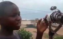 Astronomie: Malick Ndiaye, élève en classe de Cm1, fabrique son propre télescope
