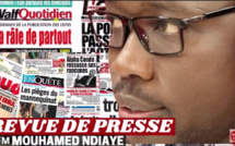 Revue de presse (wolof) Rfm du Jeudi 26 Aout avec Mamadou Mouhamed Ndiaye