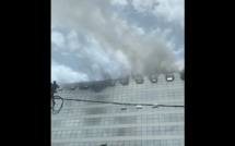 [Vidéo] Le Building administratif Mamadou Dia en feu!