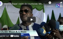 Médina Baye / Visite de courtoisie : Mohamed Ndiaye Rahma reçu par les membres des Dahira Mame Astou Diankha, les fils et filles de Cheikh Al Islam.