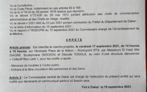Marche contre la hausse des denrées : la manifestation de ce vendredi 17 interdite aussi, vers un vendredi de feu ?
