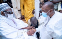 Ousmane Sonko et sa délégation reçus par Serigne Mountakha Bassirou Mbacke : les images d’une visite pré-Magal