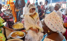 Magal 2021- La diva Viviane Chudid chez  Sokhna walo bou serigne Saliou (Images)