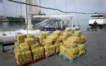 Saisie record de 5,7 tonnes de cocaïne dans un voilier espagnol, valeur : 200 millions de dollars