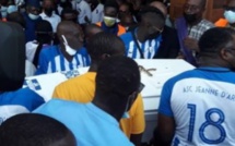 Les images de la levée du corps de Joseph Koto