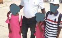 Arrêt sur image- Feu le Dr Falla Paye posant avec ses trois enfants qu'il aurait "himself" tué