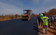Réhabilitation de la route Tambacounda - Goudiry - Kidira - Bakel et travaux connexes: Le gouverneur de Tambacounda en visite de chantier