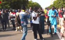 Direct Place Vieux Sing Faye, allées Centenaire : rassemblement Y’en a Marre et Frapp