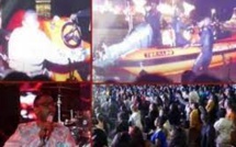 Spectaculaire, Youssou Ndour arrive en pirogue à la place du Souvenir