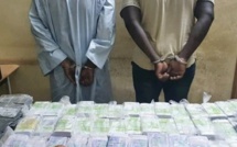 Guédiawaye : Saisie de 1645 faux billets, le cerveau et ses 2 complices arrêtés, des bouteilles de mercure...