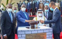 POSE DE LA PREMIÈRE PIERRE DU PORT MULTIFONCTIONNEL DE NDAYANE