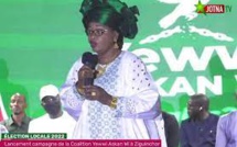 Lancement de la campagne de la coalition YAW à Ziguinchor: Le discours de la députée Aida Mbodj