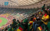 CAN- À quelques heures du démarrage de la cérémonie d'ouverture, les gradins du stade Olembé se remplissent peu à peu