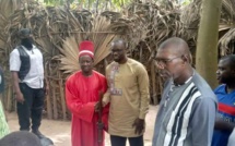 Élections  Locales : Ousmane  Sonko chaleureusement à Oussouye (images)