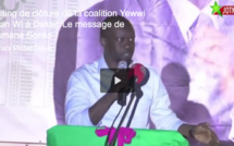Meeting de clôture de la coalition Yewwi Askan Wi à Dakar: Le message de Ousmane Sonko