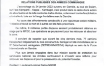 Accrochage entre le détachement sénégalais en Gambie et des rebelles du MFDC: 9 militaires sénégalais portés disparus