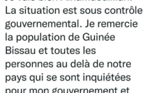 Sauvé in extremis d'une tentative de coup d'État, le Pr Embalo réagit