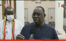 Palais de la République / Macky Sall aux Lions : « Je veux que vous atteigniez la 1/2 finale au prochain mondial »