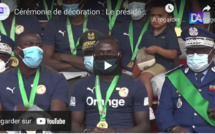 Cérémonie de décoration : Macky Sall rend un bel hommage à Sadio Mané et Aliou Cissé.